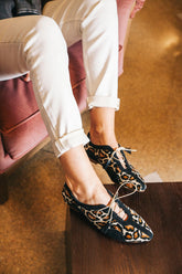 Blucher Rubí Print  (incluye plantilla de lana y  de piel)